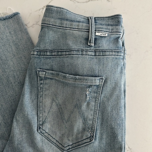MOTHER Light Blue Women's Jeans - Picture 4 of 11